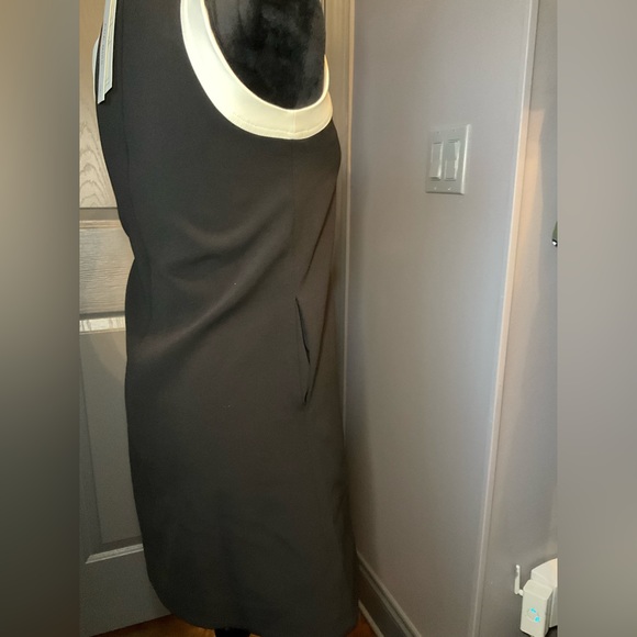 ADA MISS small black and white mini dress - Picture 4 of 5